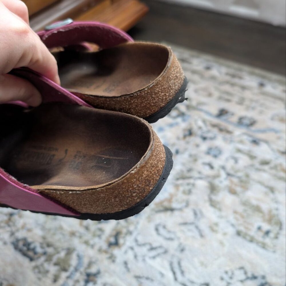Birkenstock Sydney Birko-Flo Slide Sandal Women`s Size 38 US 7 - Picture 9 of 15
